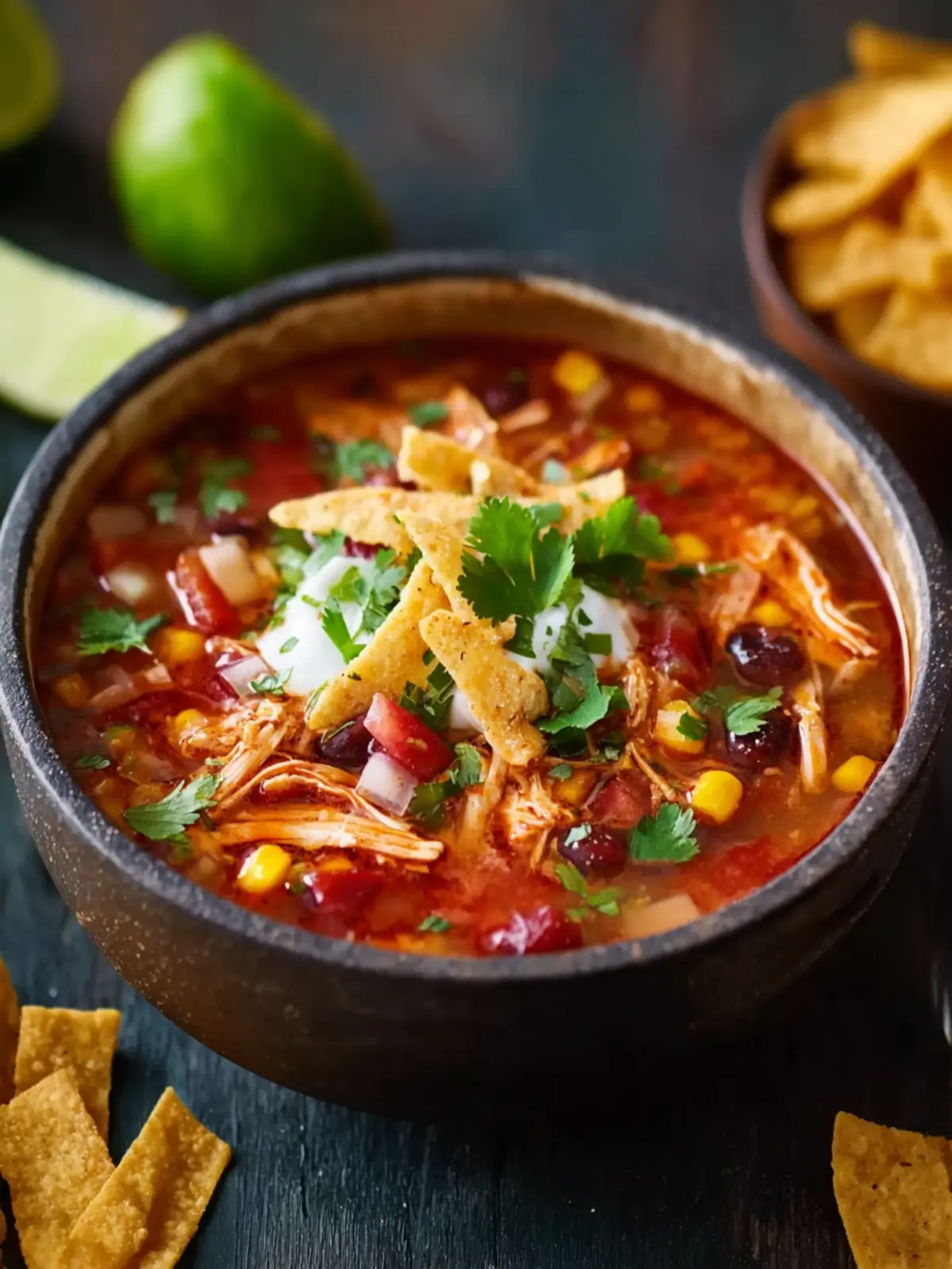 Chicken Taco Soup First Image