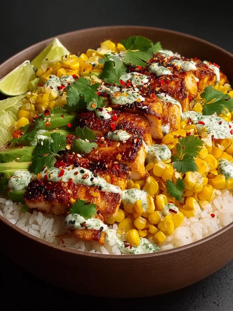 Street Corn Chicken Rice Bowl First Image