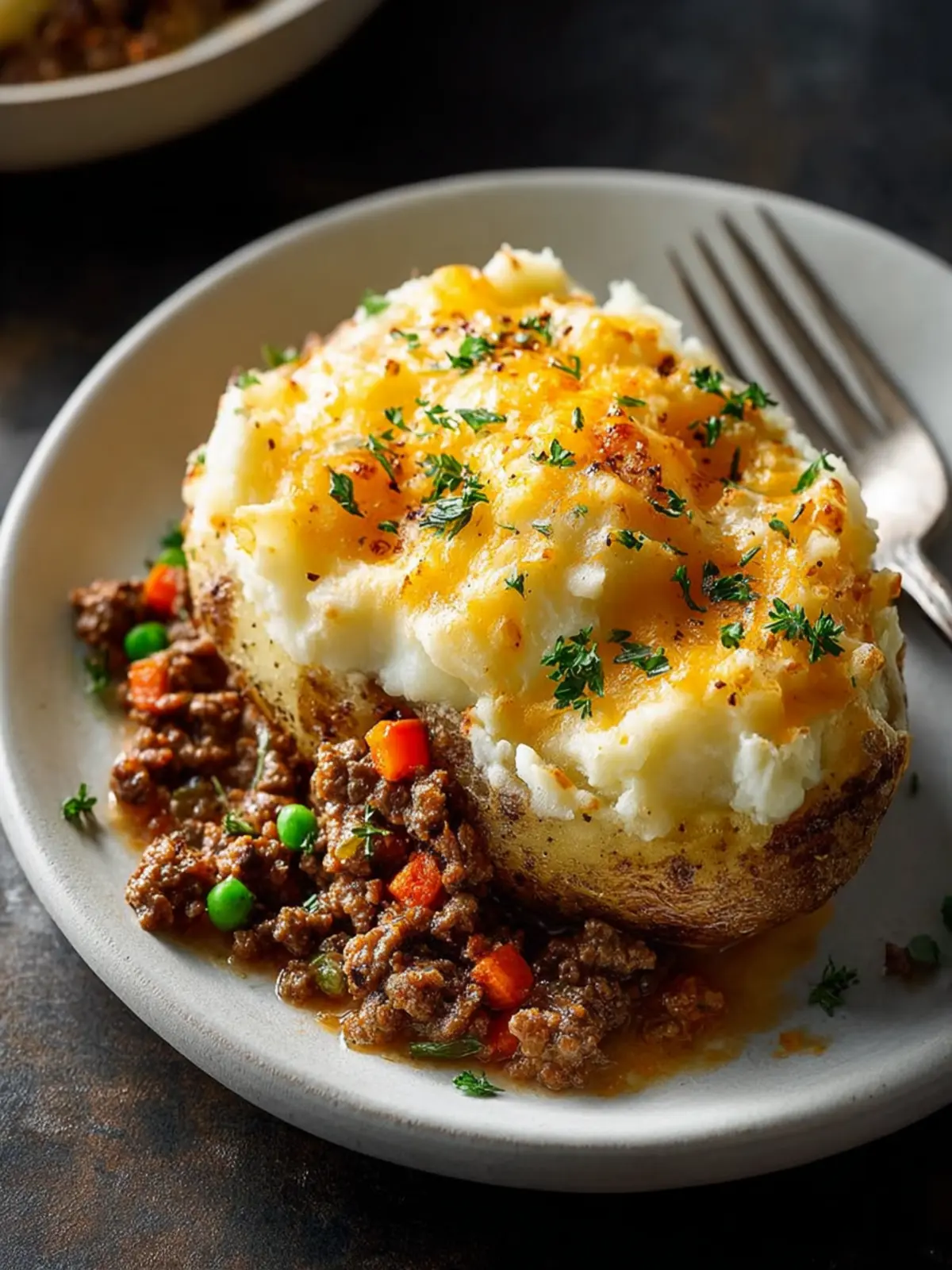 Shepherd’s Pie Baked Potatoes First Image