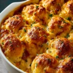 Chicken Bubble Biscuit Bake Casserole First Image