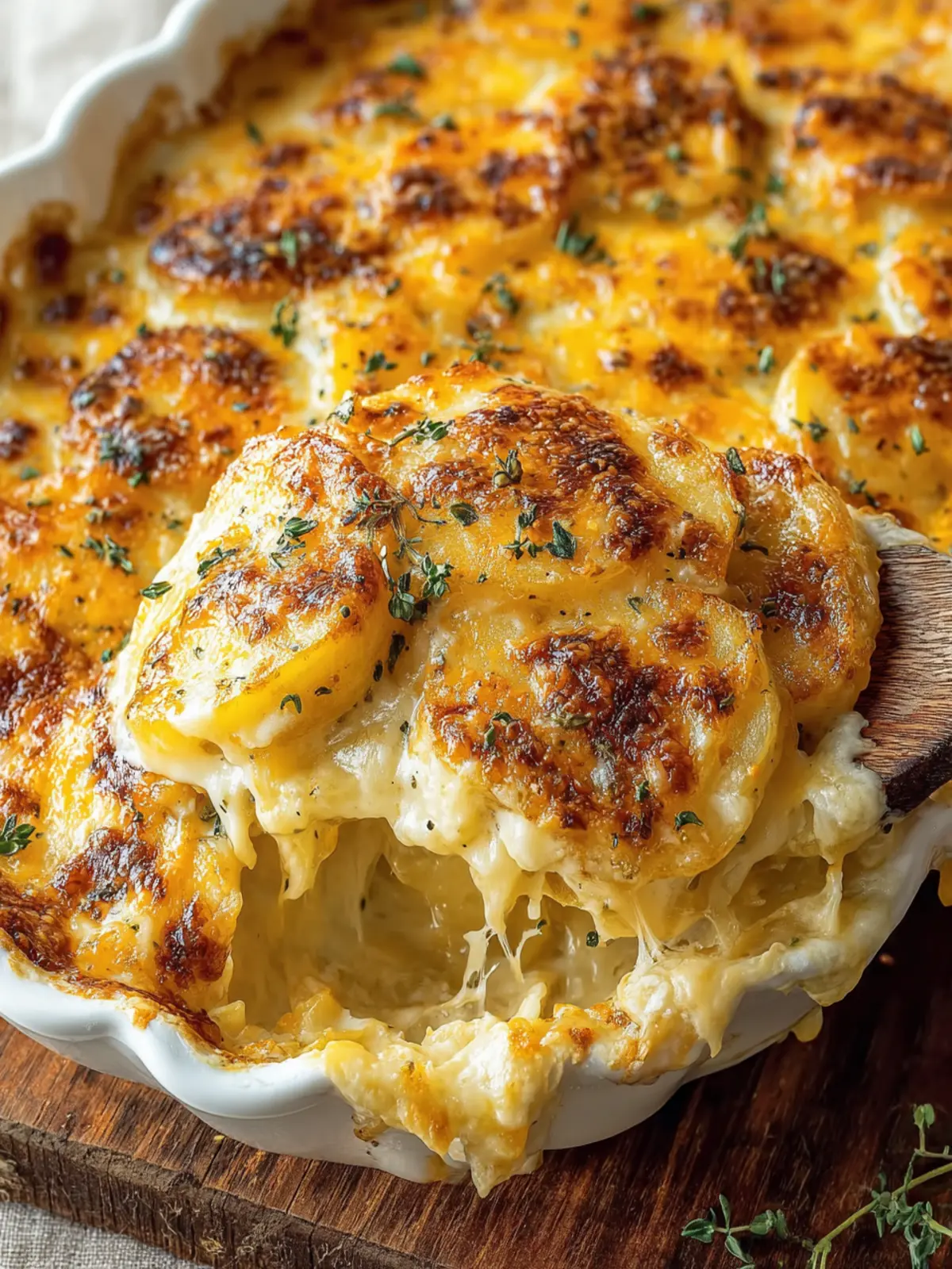 Cheesy Au Gratin Potatoes First Image