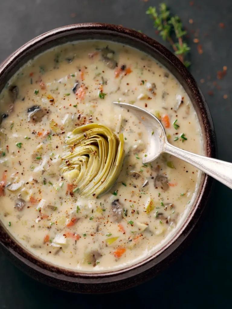 Artichoke Soup Recipe First Image