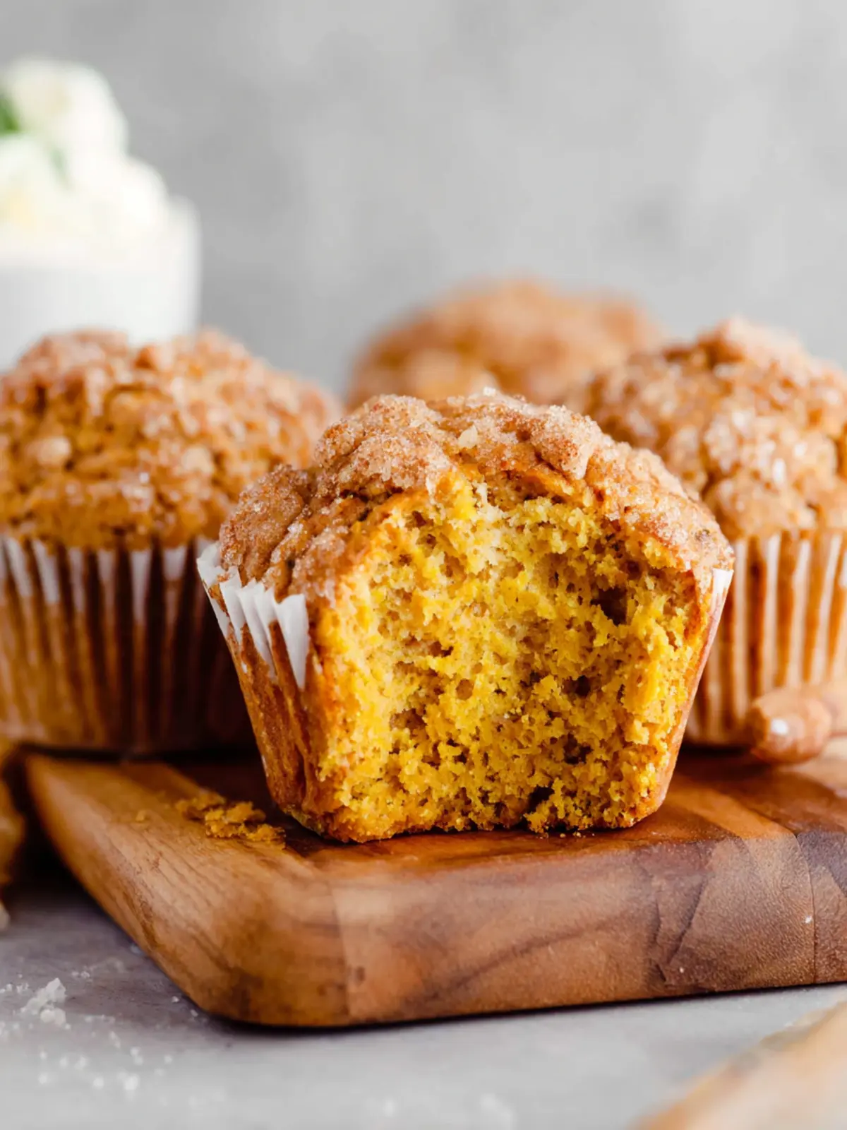 Easy Healthy Pumpkin Muffins Recipe First Image