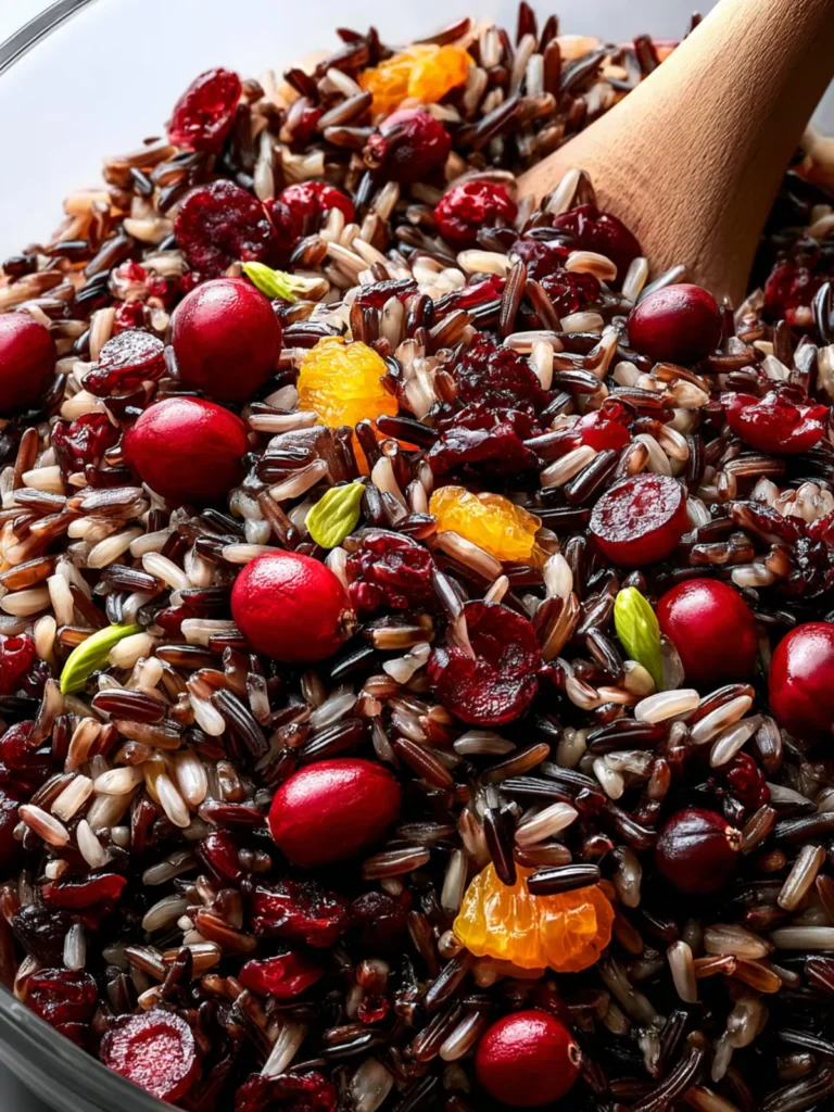 Wild Rice with Cranberries & Orange Zest First Image
