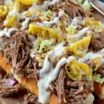 Healthy Crockpot Italian Beef First Image