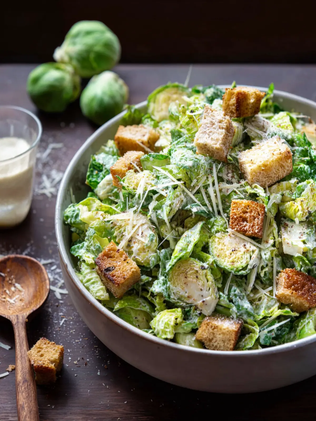 Brussels Sprouts Caesar Salad First Image