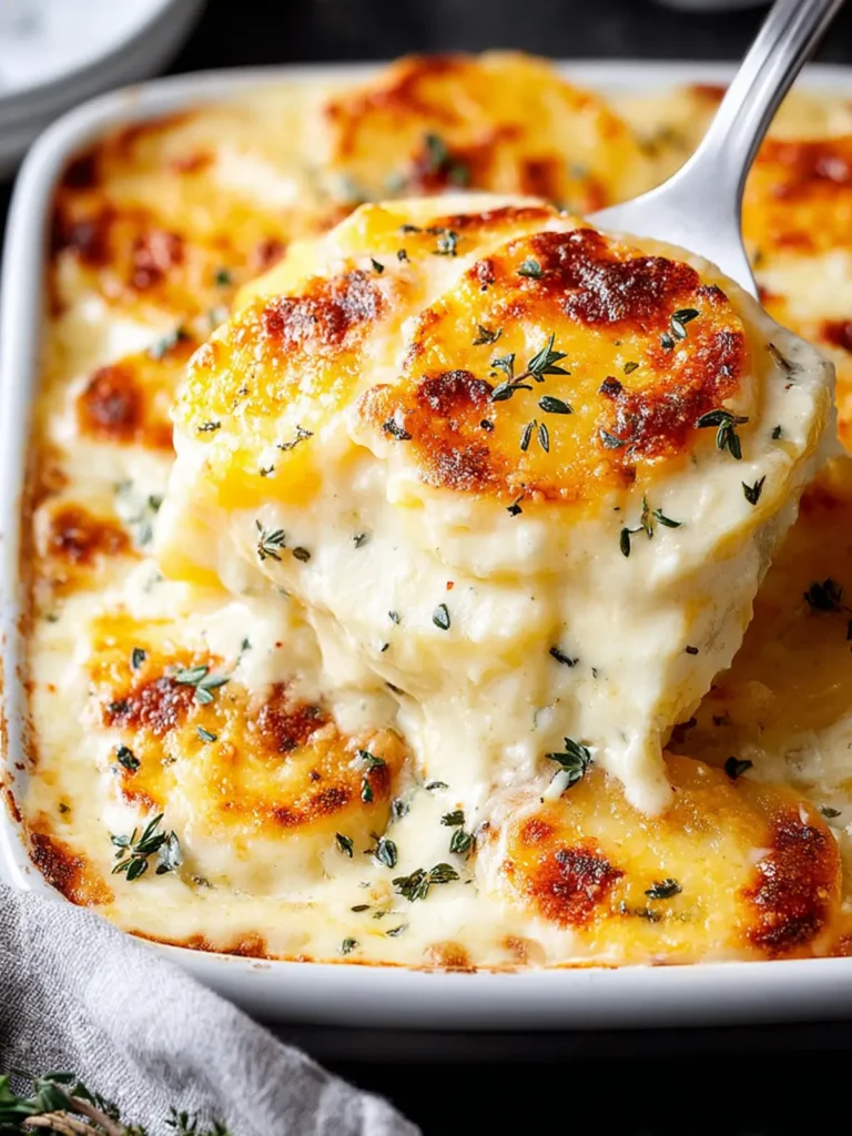 Gluten Free Scalloped Potatoes First Image