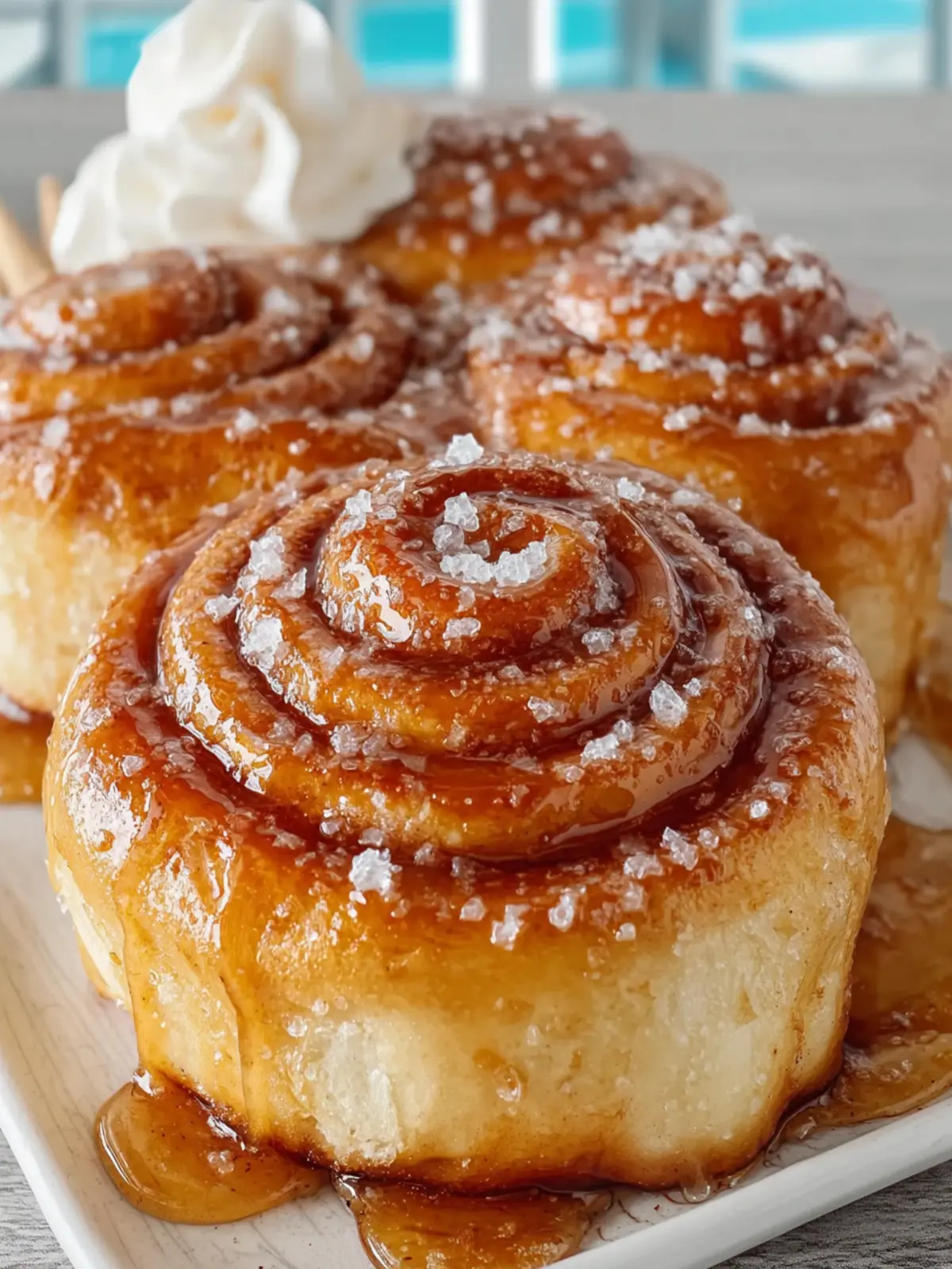 Classic Homemade Honey Buns First Image