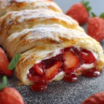Easy Strawberry Cream Cheese Strudel First Image