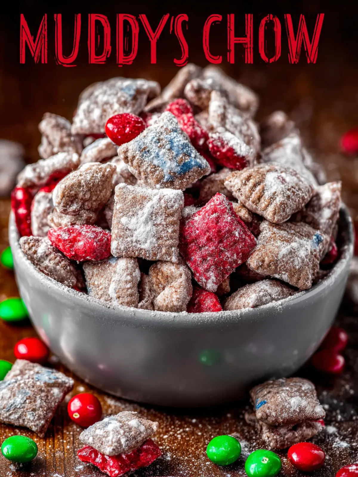 Christmas Muddy Buddies (Puppy Chow) First Image