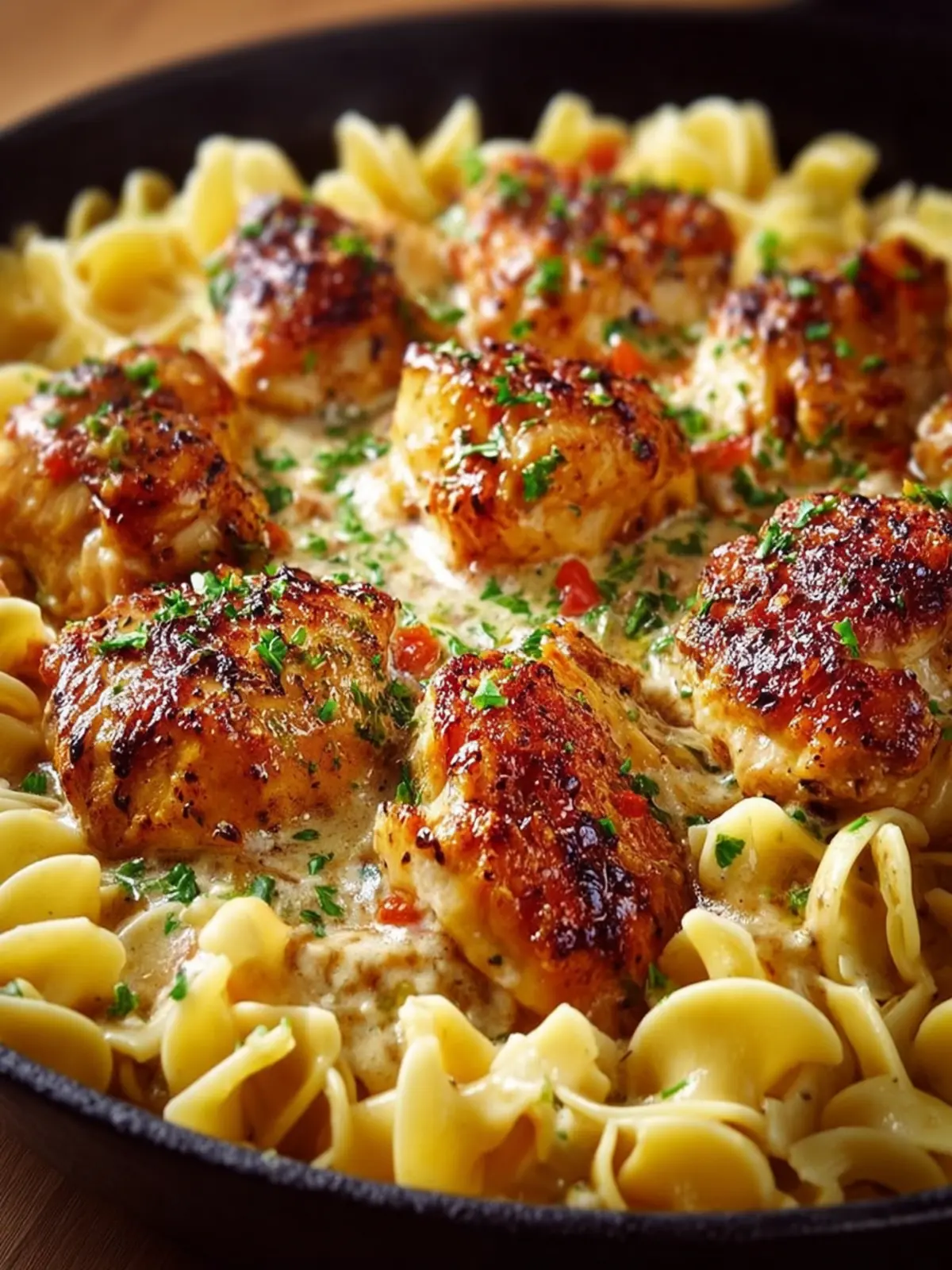 Easy One-Pan Chicken with Buttered Noodles First Image