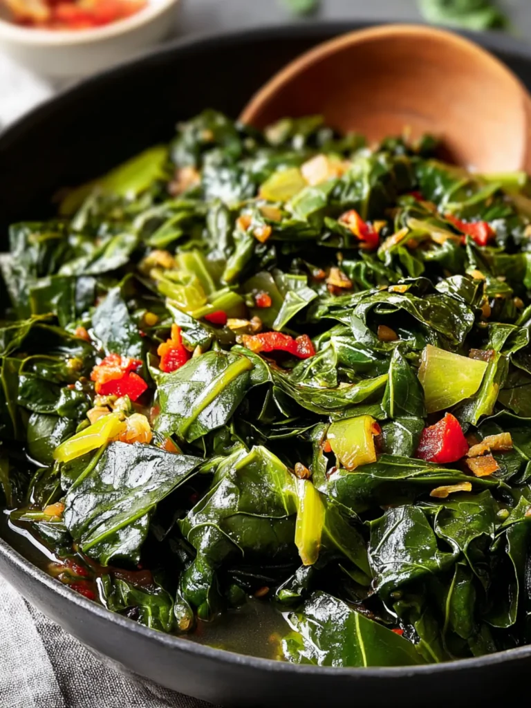 Flavorful Vegan Collard Greens Recipe for Hearty Meals First Image