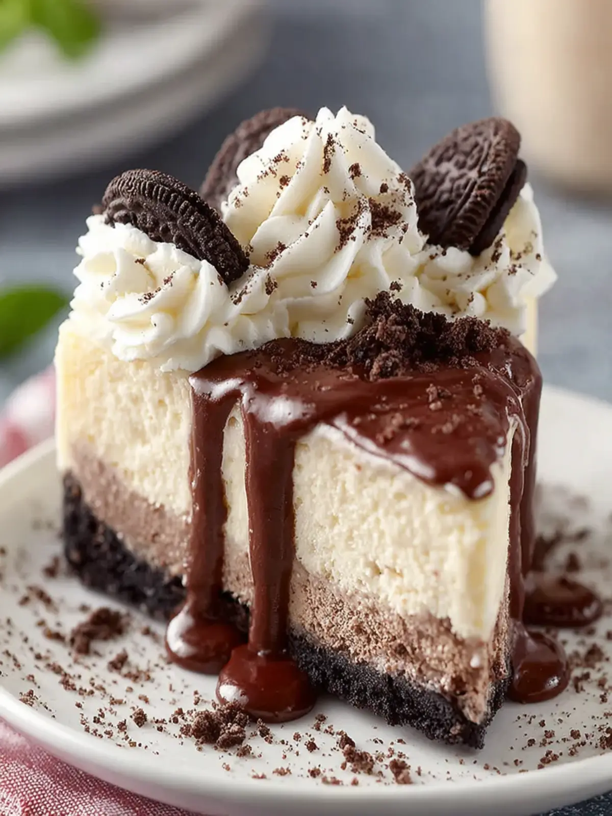 No Bake Oreo Cheesecake First Image