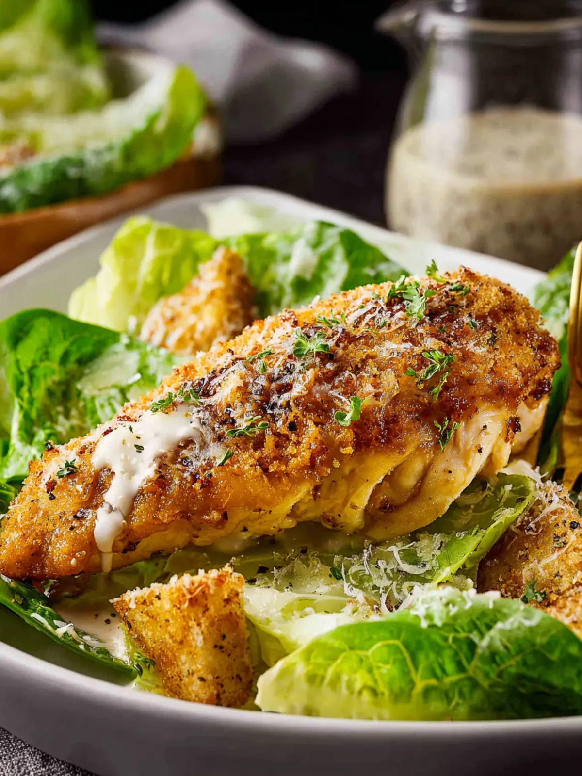 Baked Caesar Chicken First Image