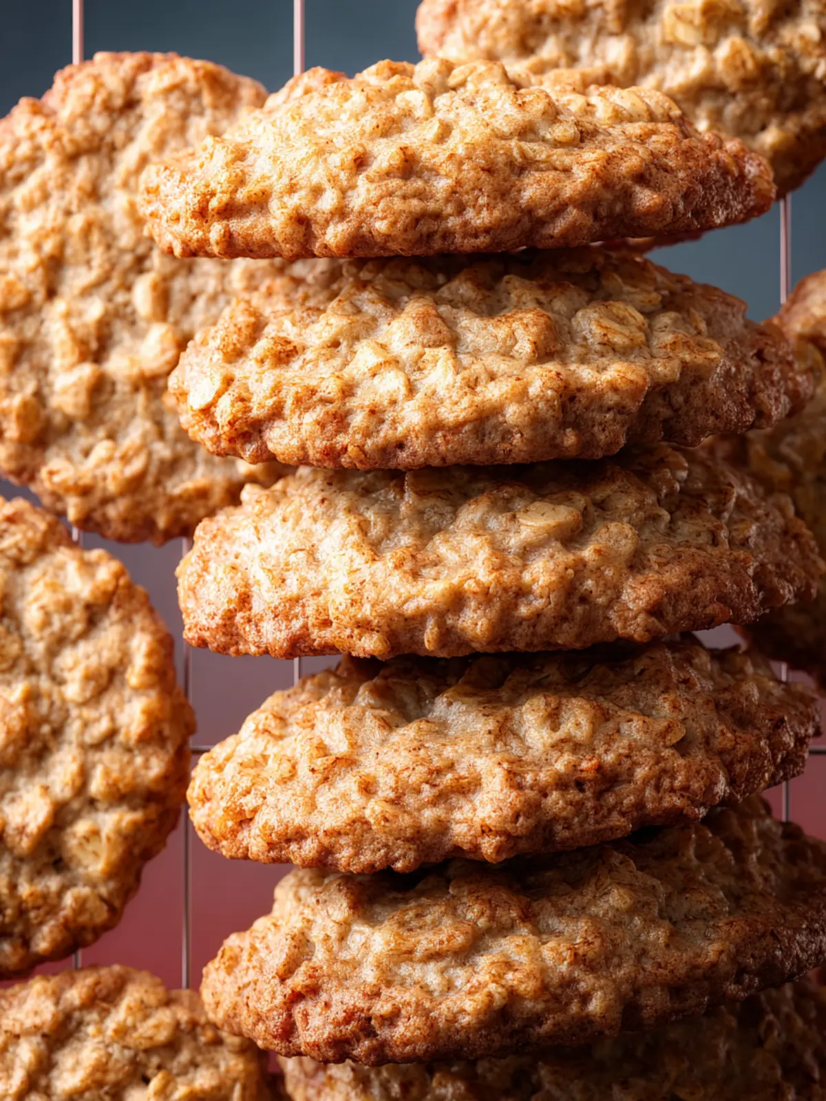 Cinnamon Oatmeal Cookies First Image