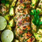 15-Minute Salsa Verde Chicken with Avocado First Image