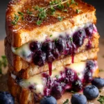 Blueberry Grilled Cheese First Image
