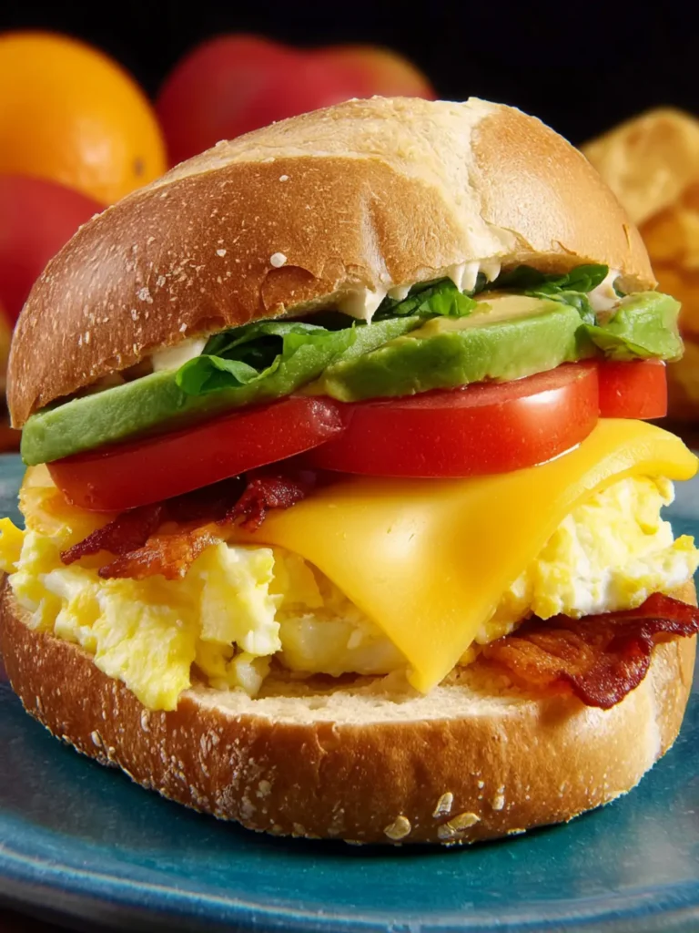 Breakfast Sandwich For One First Image