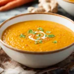 Carrot Ginger Lentil Soup First Image