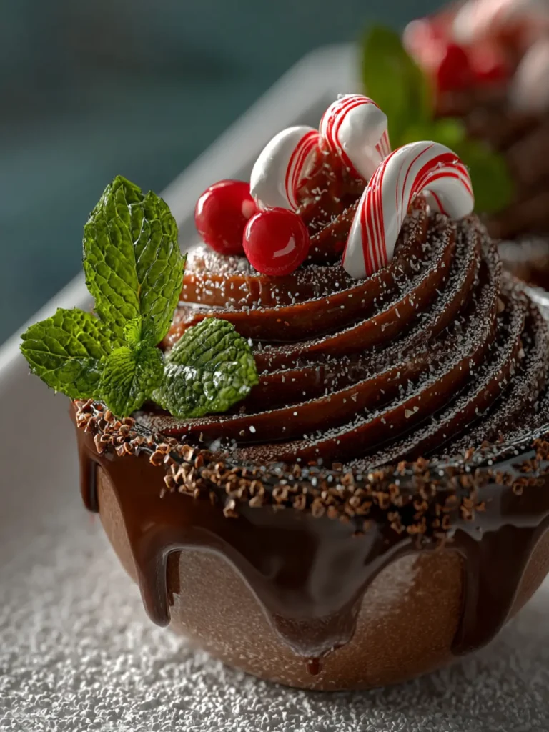 Chocolate Peppermint Mousse First Image