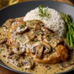 Creamy Mushroom Chicken Creamy First Image