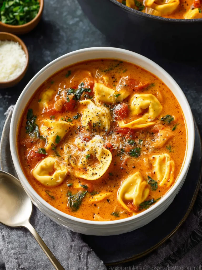 Creamy Tortellini Soup First Image