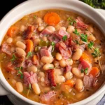 Crockpot Ham and Bean Soup First Image