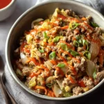 Easy Lean & Green Egg Roll in a Bowl with Turkey First Image