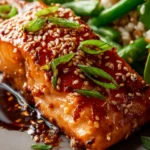 Easy Maple Sesame Salmon First Image
