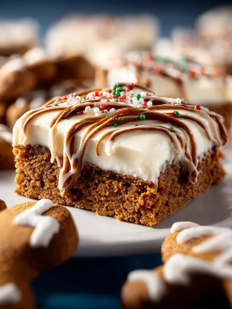 Gingerbread Bars First Image