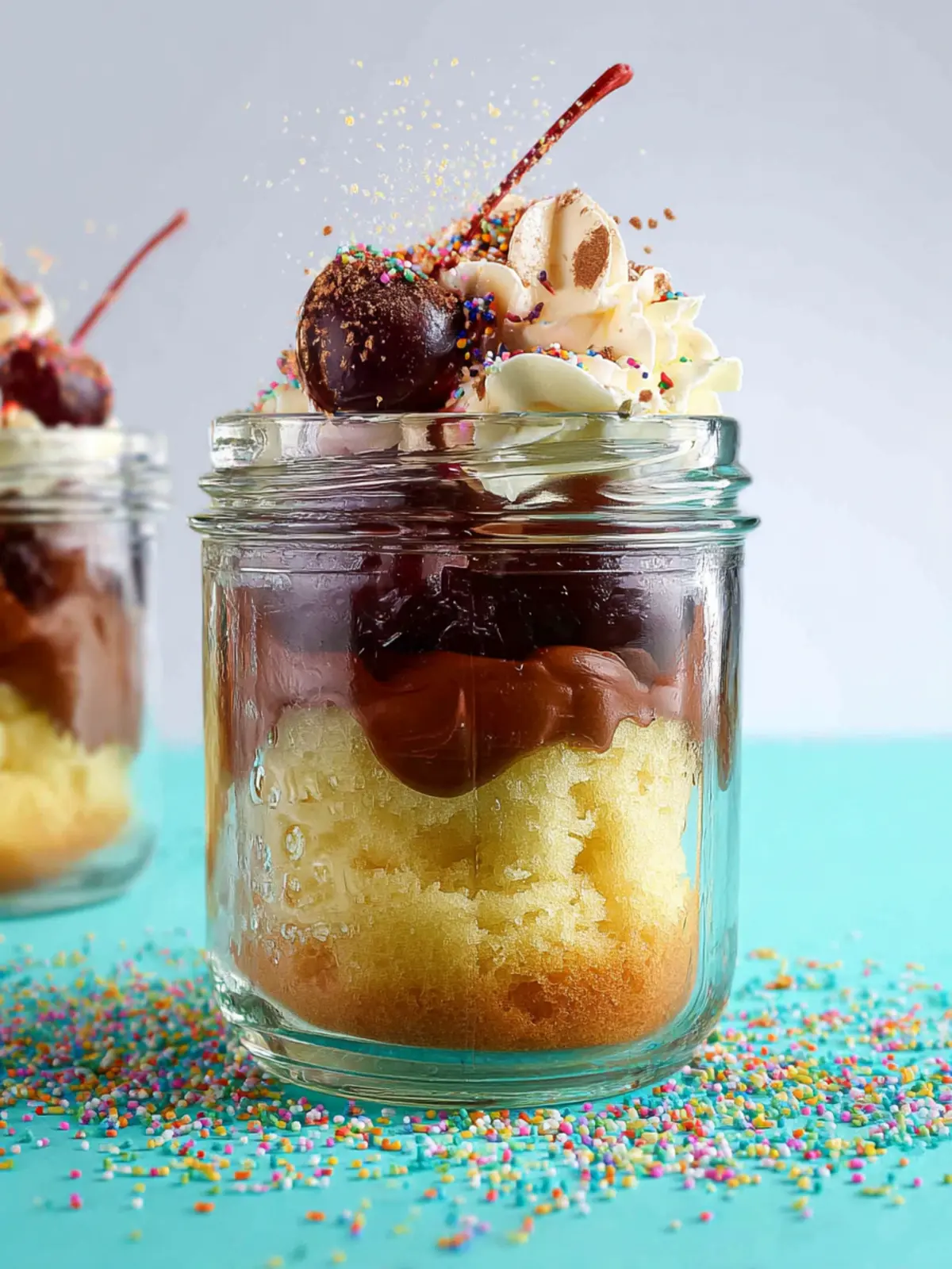 How to Bake Cake in a Jar First Image