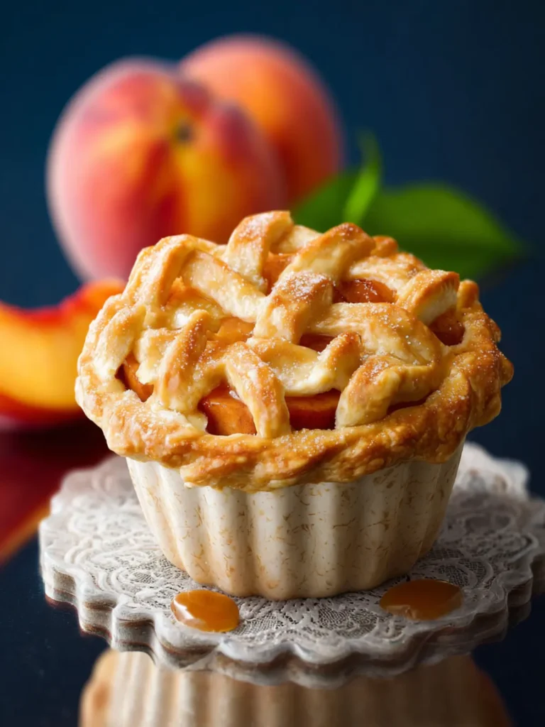 Mini Peach Pies First Image