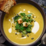 Pumpkin Broccoli Soup Recipe First Image