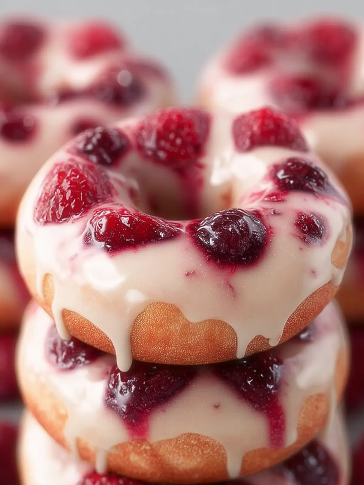 Raspberry Donuts First Image