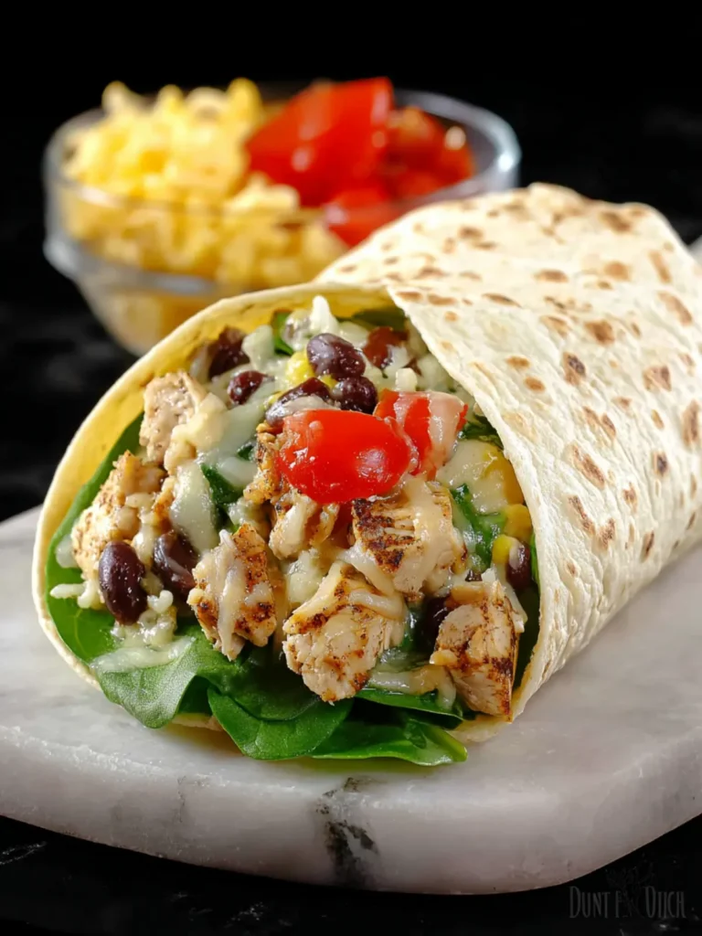 Southwest Chicken Wrap First Image