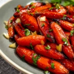 Sticky Asian-Style Glazed Carrots with Ginger, Garlic, and Soy First Image