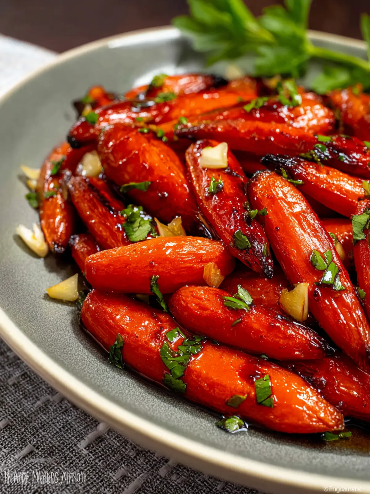 Sticky Asian-Style Glazed Carrots with Ginger, Garlic, and Soy First Image
