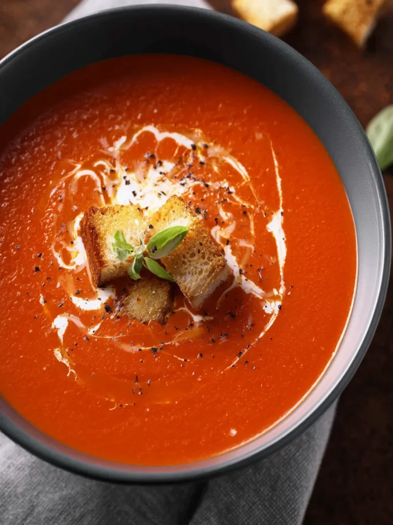 The Best Tomato Soup {Easier Than Ever} First Image