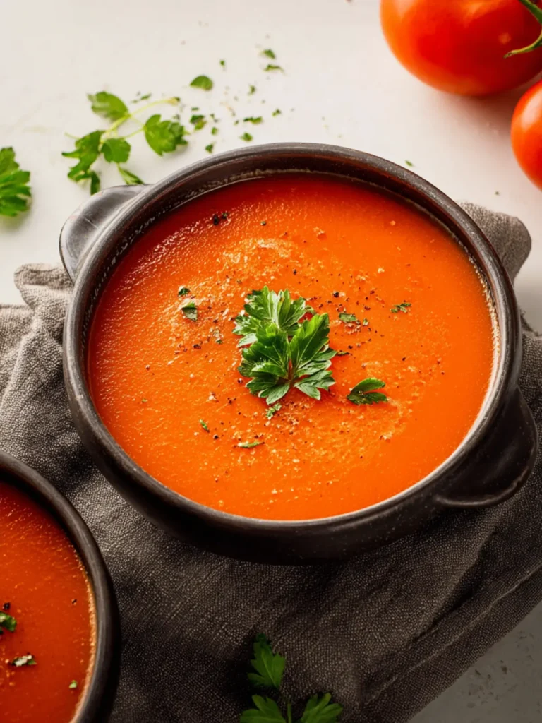 Vitamix Tomato Soup (Vegan & Dairy-Free) First Image
