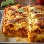 Mom’s Cottage Cheese Lasagna First Image