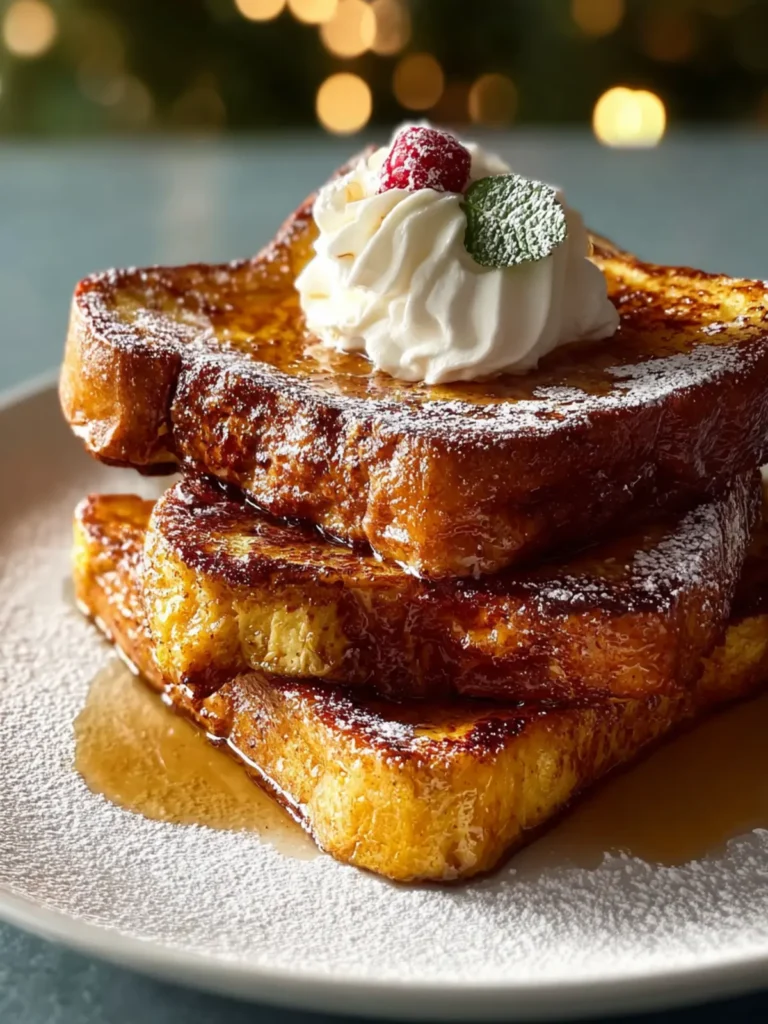 Holiday Eggnog French Toast First Image