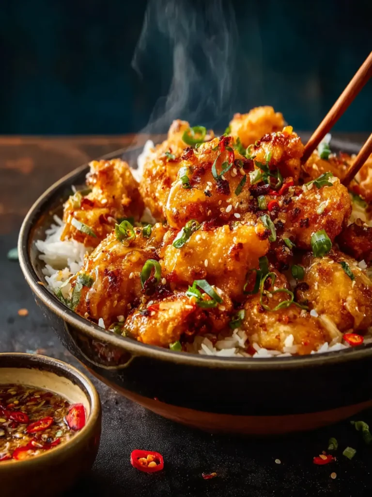Bang Bang Chicken Recipe (Crispy, Spicy & Irresistible) First Image