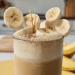 Creamy banana milk latte (with real bananas – no syrups!) First Image