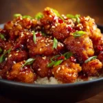Crispy Chinese Honey Garlic Chicken First Image