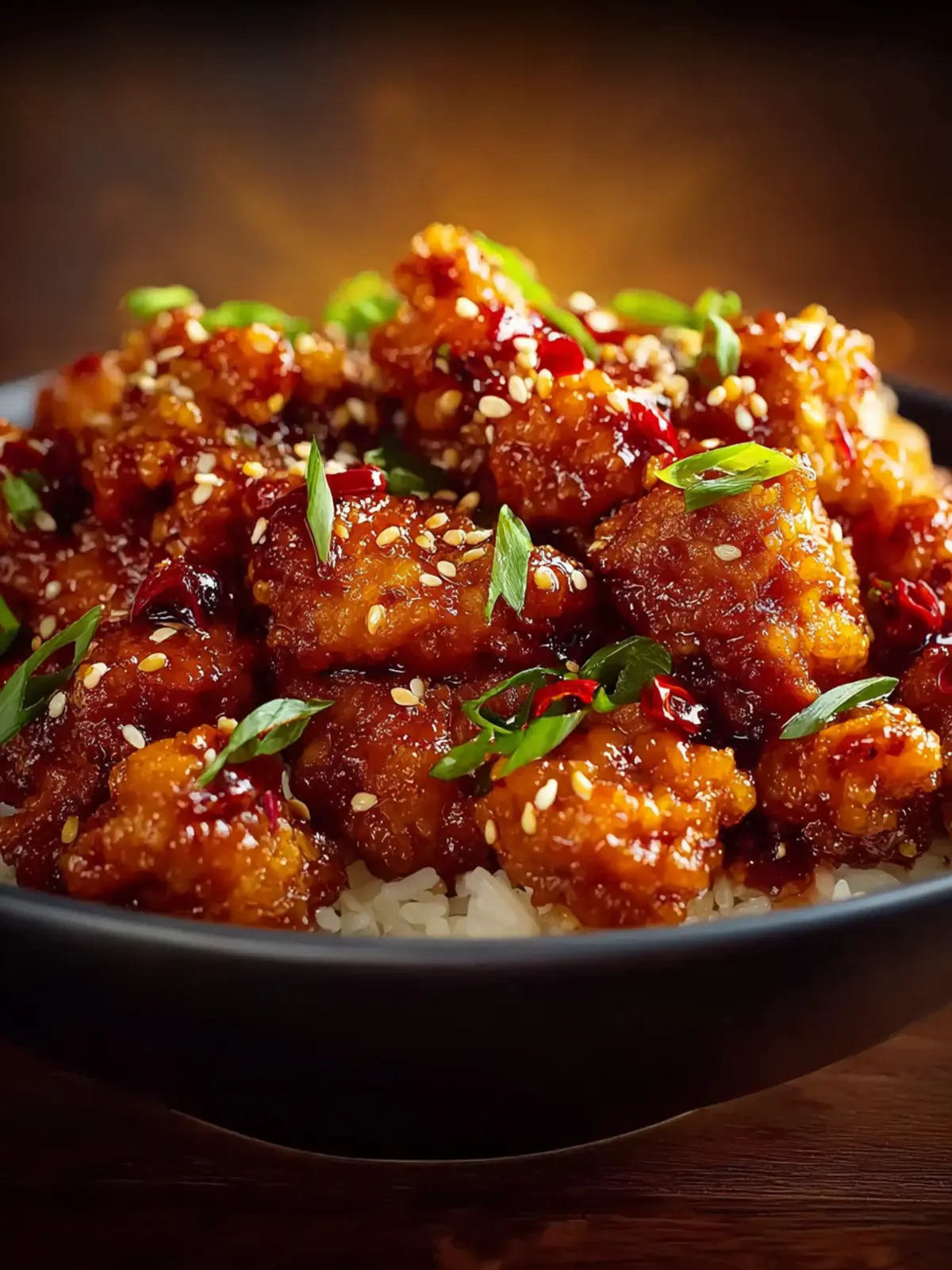 Crispy Chinese Honey Garlic Chicken First Image