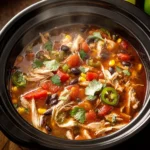 Crock Pot Chicken Fajita Soup First Image