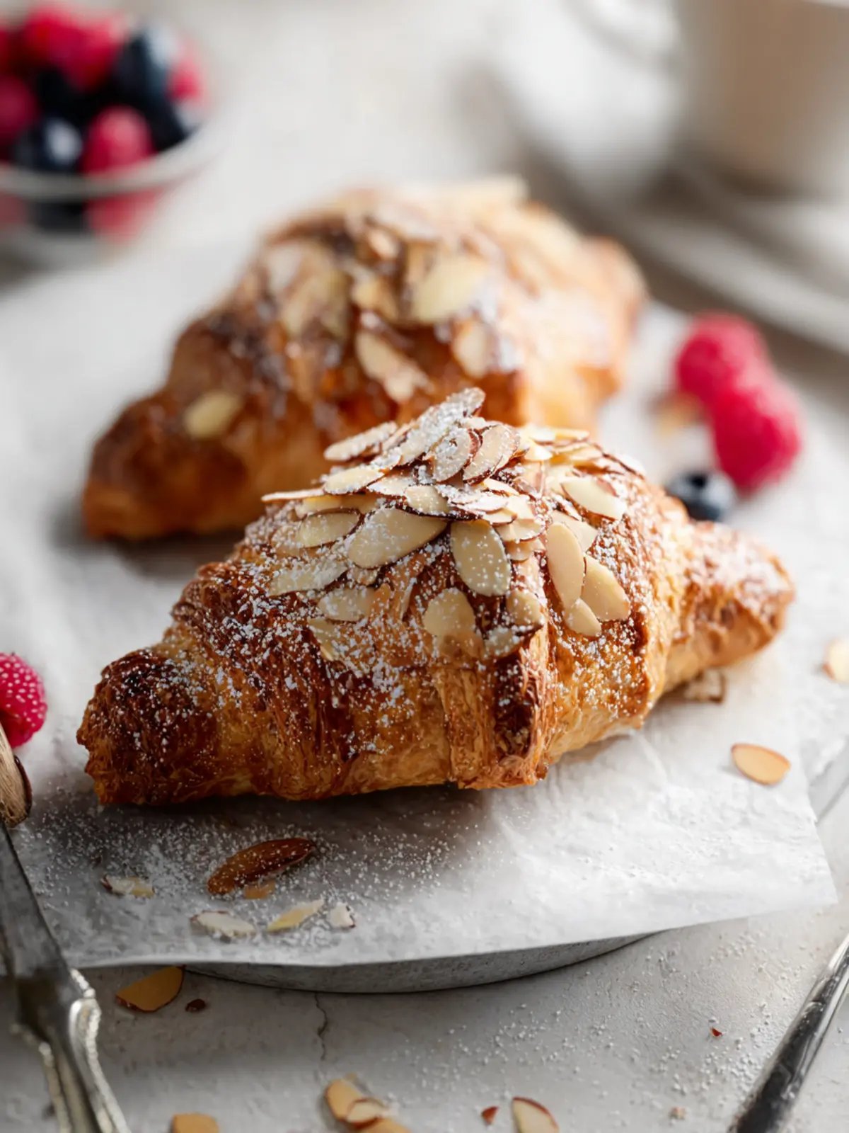 Easy Almond Croissants: Irresistibly Flaky and Homemade Joy