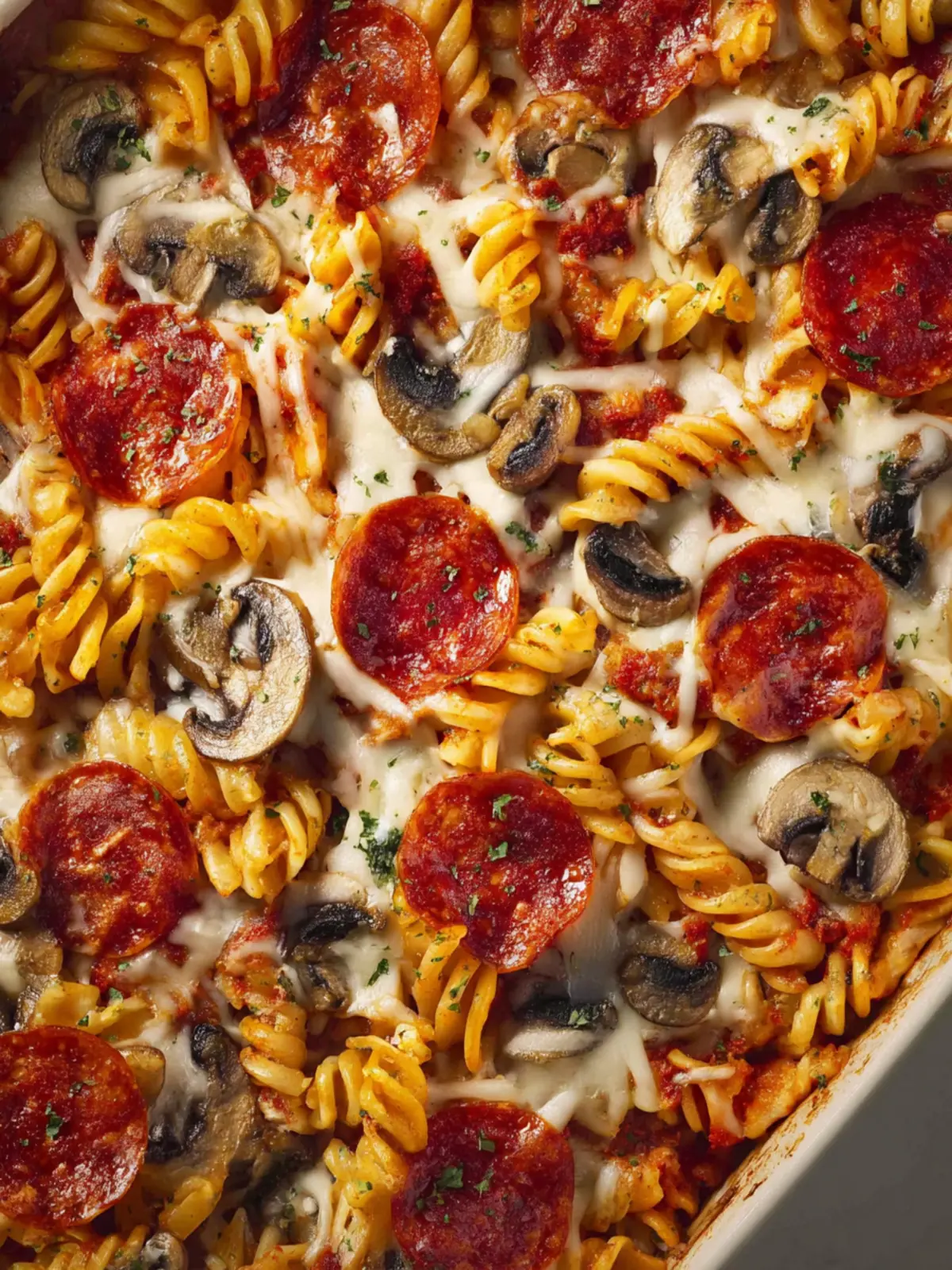 Easy Pizza Pasta Bake First Image
