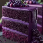 Purple Velvet Cake Recipe – Sweet & Easy First Image