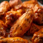 Baked Buffalo Ranch Chicken Wings First Image